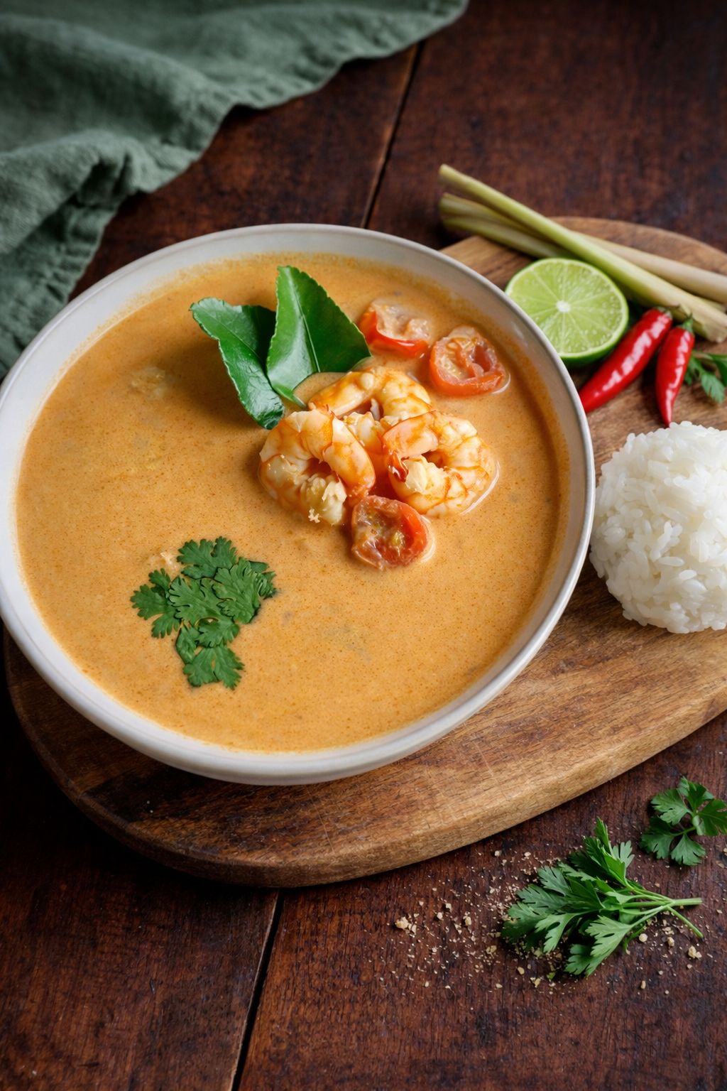 Том Ям с морепродуктами